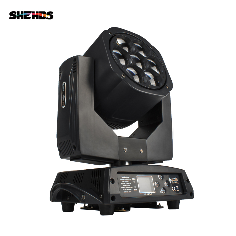 LED Beam Wash Big Bees Eyes 7x15W RGBW  4in1 Moving Head Light Laser Lights DJ Disco Stage Moving Head Lights