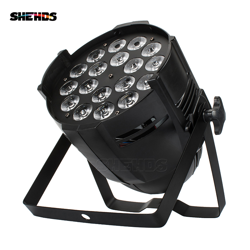 Aluminum Alloy LED Par 18x18W RGBWA+UV 6in1/18x12 RGBW 4in1 Stage Lighting LED Spotlight PowerCon Plug