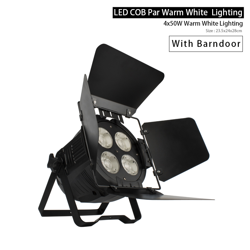 LED 4x50W COB Par Warm White  Lighting