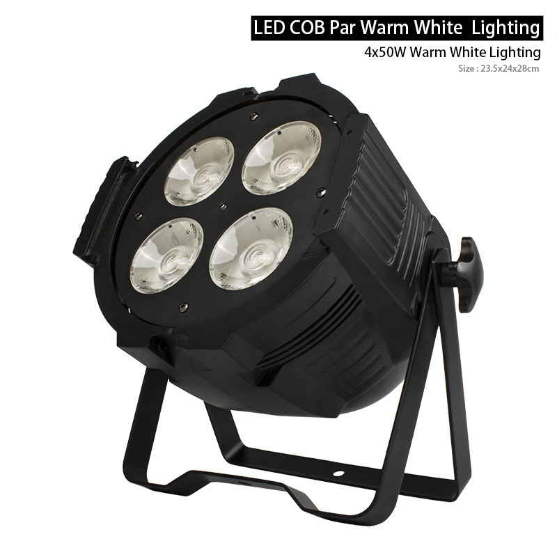 LED 4x50W COB Par Warm White  Lighting