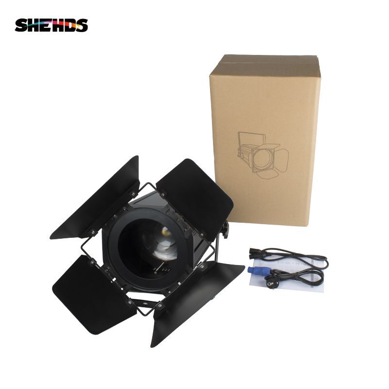 Two-tone LED 200W COB Zoom Par Warm/ Cool White Lighting LED Par Light Stage Disco Party Light DMX 512 Professional DJ Equipment