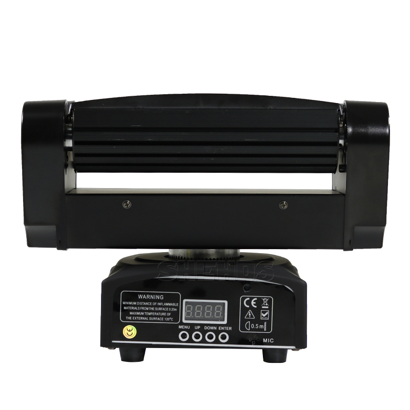 8x10W 4IN1 RGBW MINI LED Spider Moving Head Beam Light DMX Led Light Beam Angle Led Stage Lights DJ Party Fast Shipping