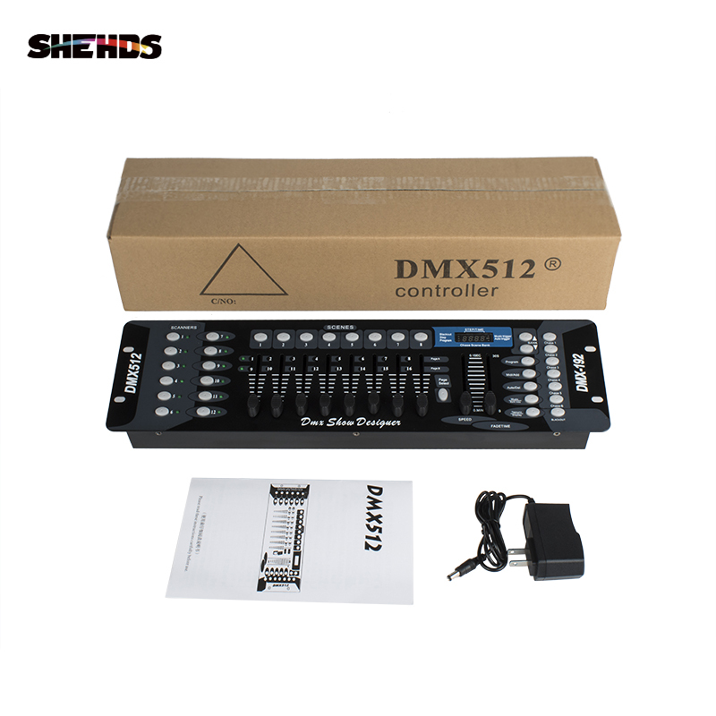 New Arrival 192 DMX Controller for moving head light 192 channels for DMX512 DJ equipment Disco Controller