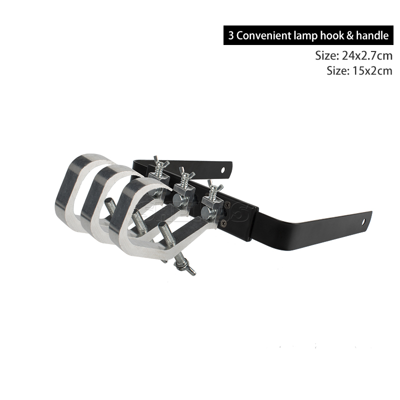 High Quality Aluminium Material Light Hook/Light Handle For Aluminium Lights