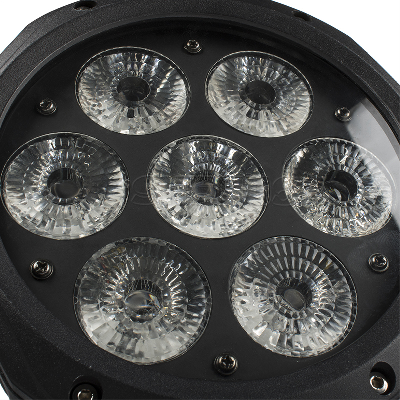 Waterproof LED Par 7x12W RGBW /7x18 RGBWA+UV