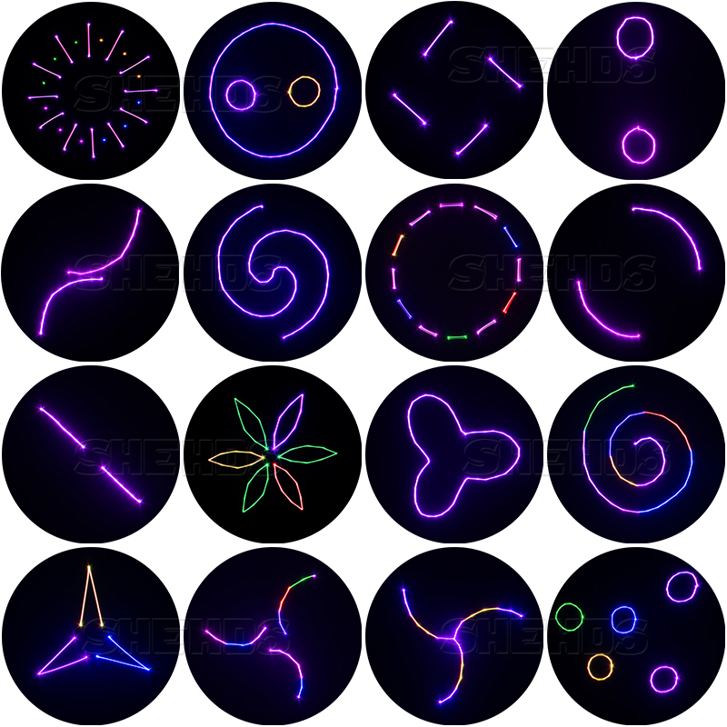 Laser 1000mW RGB Scan Pattern DMX512
