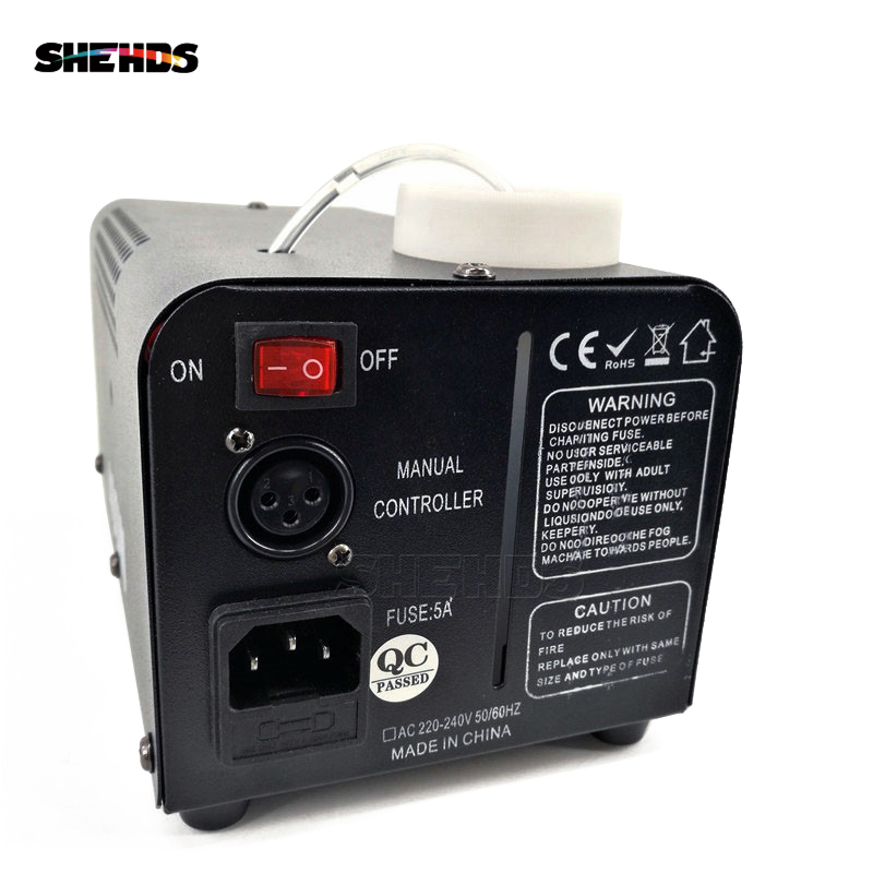 New Arrive Fashional  Hot Sale Aluminum Alloy Mini 400W Fog Machine Remote Control Pump DJ Disco Smoke Machine