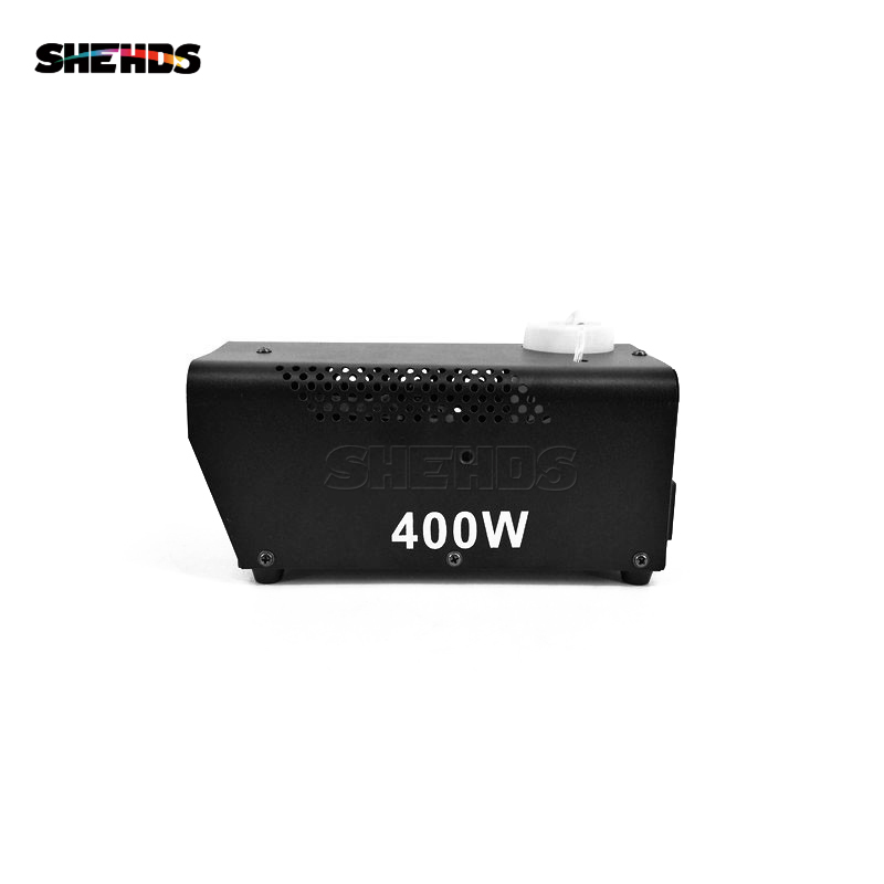 New Arrive Fashional  Hot Sale Aluminum Alloy Mini 400W Fog Machine Remote Control Pump DJ Disco Smoke Machine