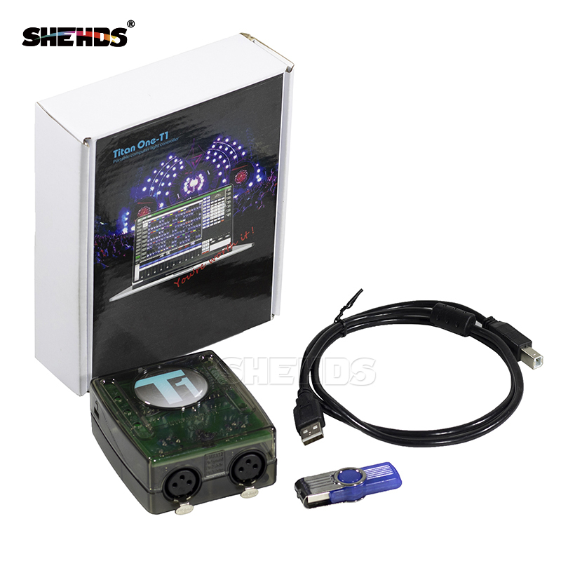 T1 Console Stage Control Equipment DMX Control Software Controller Controlador DMX For Party KTV Disco