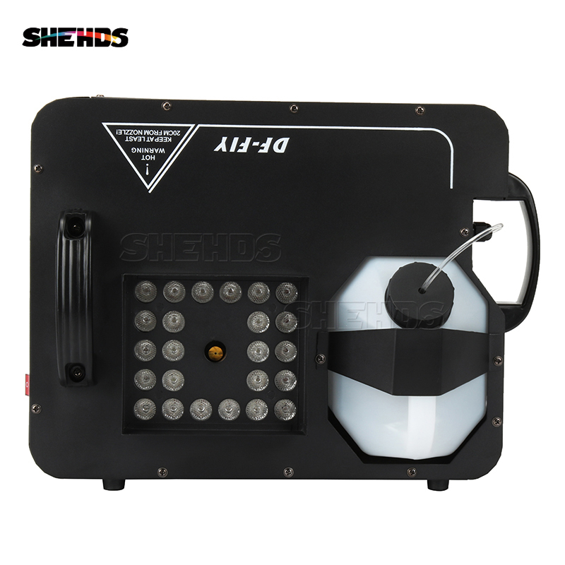 LED 24x9W RGB Somke Machine 1500W Power Fog Machine Good for Party Wedding Concert
