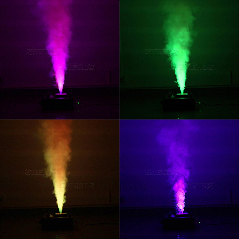 LED 24x9W RGB Somke Machine 1500W Power Fog Machine Good for Party Wedding Concert
