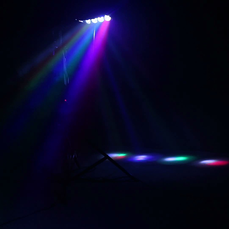 Led Spider Beam Light 8x10W RGBW 4in1 Bar Moving Head DMX512 for Club DJ Disco Stage Nightclub Party Event Lighting
