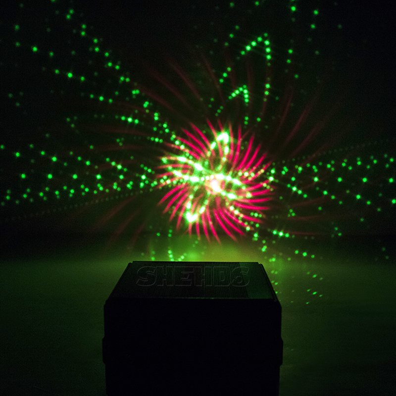 The Latest Wireless Remote Control Red And Green Laser And Blue LED Lighting Professional Stage Effect Atmosphere Music Party Club Dance Floor