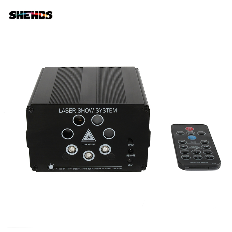 The Latest Wireless Remote Control Red And Green Laser And Blue LED Lighting Professional Stage Effect Atmosphere Music Party Club Dance Floor