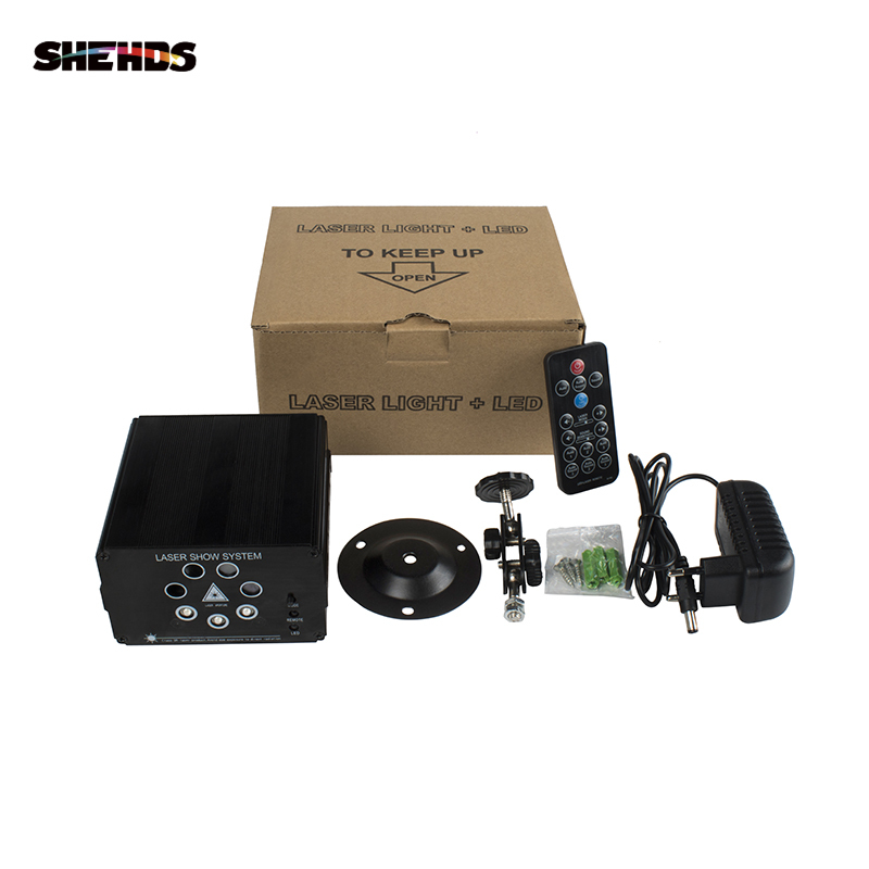 The Latest Wireless Remote Control Red And Green Laser And Blue LED Lighting Professional Stage Effect Atmosphere Music Party Club Dance Floor