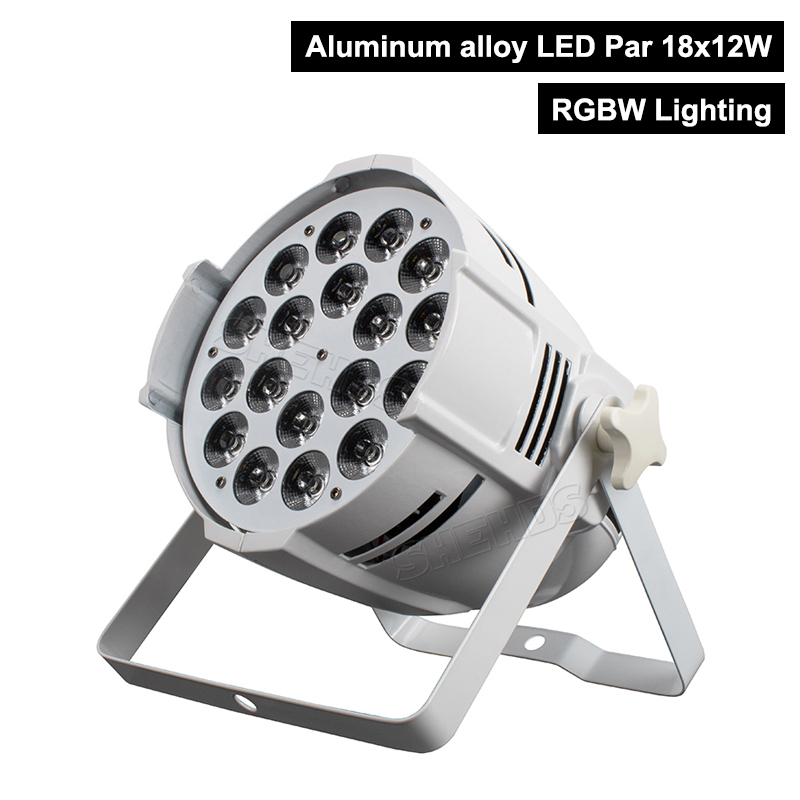 Aluminum Alloy LED Par 18x18W RGBWA+UV 6in1/18x12 RGBW 4in1 Stage Lighting LED Spotlight PowerCon Plug