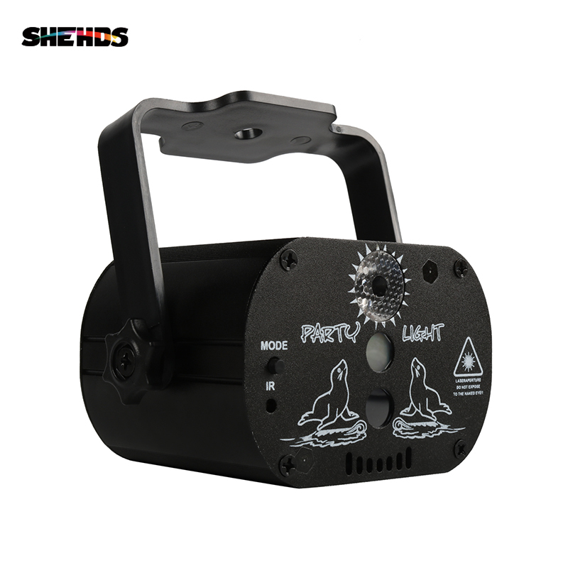 USB Charging Mini 60in1 R&G Wireless Remote Control Laser Projector Sound Activated Professional DJ Bar Wedding Birthday Xmas