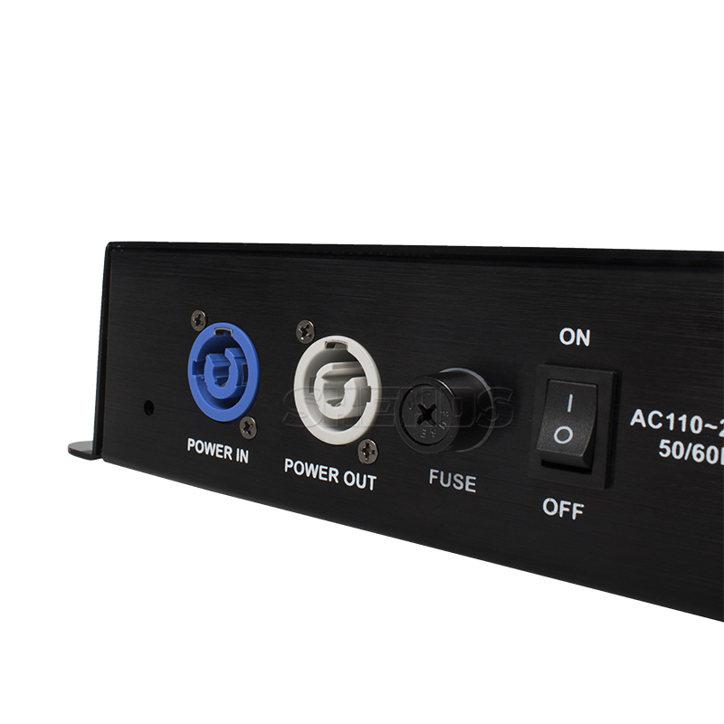 Led Pixel lighting Decoder DMX Controller 4 Port Converter Output Channels Stage DJ Light Control Disco Equipment