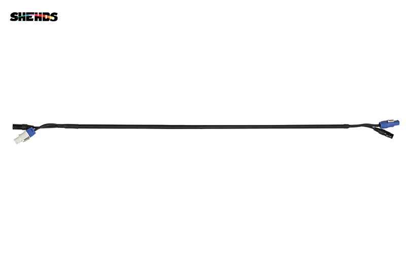 2m/3m Combination of PowerCon Plug and DMX Signal Line