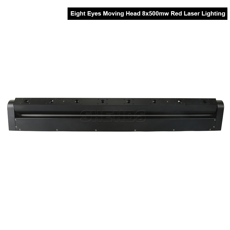 Eight Eyes Moving Head 8x300mw Red Laser Lighting