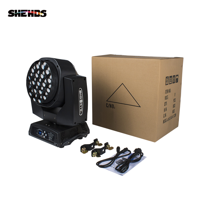LED Beam/Wash Bee Eye 19x15W RGBW Moving Head DJ Disco Stage Moving Head Lights Stage DJ Lighting
