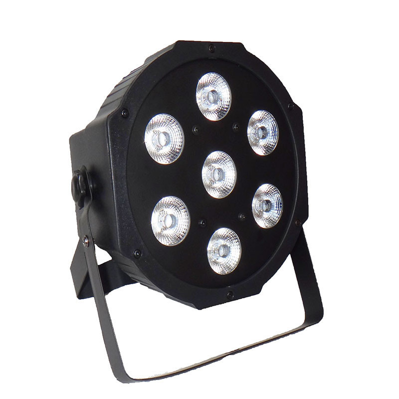 Wireless Remote Control LED Flat Par 7x9W / 7x12W RGB Lighting