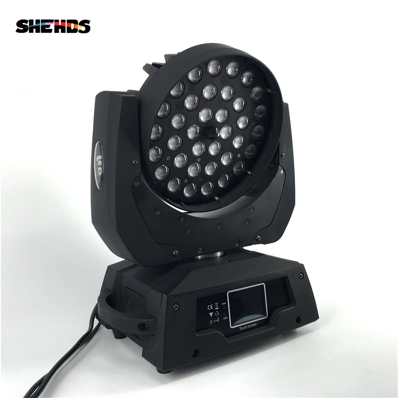 LED Wash Zoom 4in1/5in1/6in1 RGBW Moving Head Lighting(Touch screen)