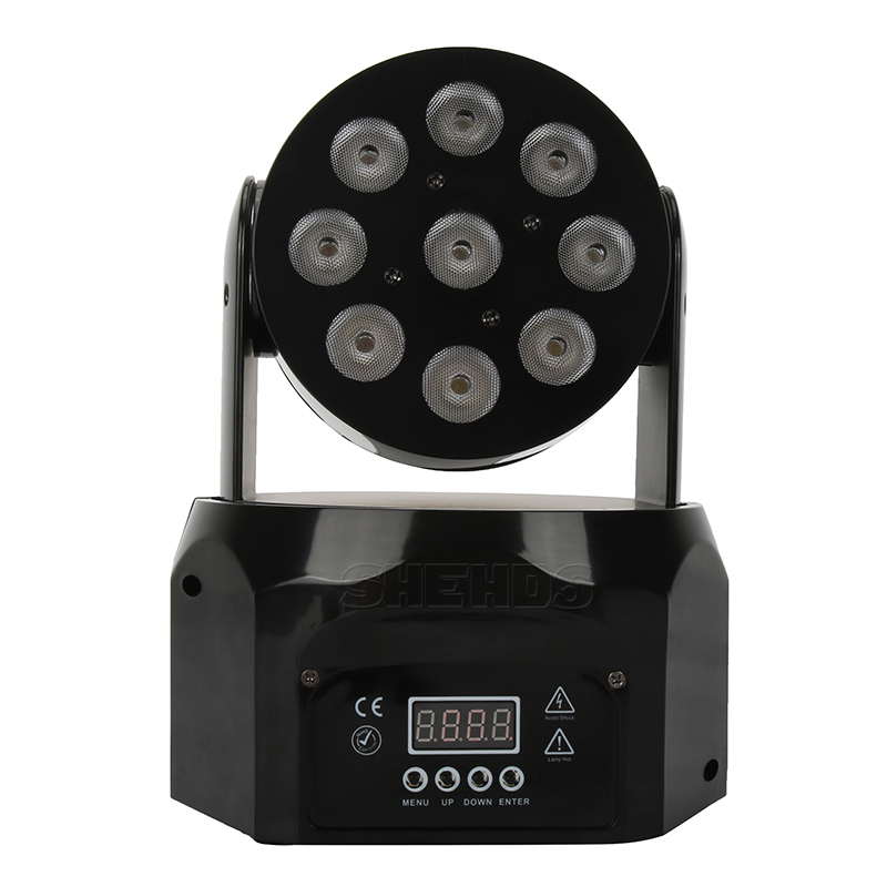 LED Wash 9x8W RGBW  Moving Head Lighting Professional  Lighting