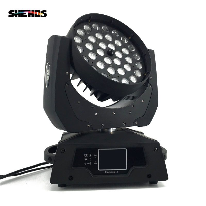 LED Wash Zoom 4in1/5in1/6in1 RGBW Moving Head Lighting(Touch screen)