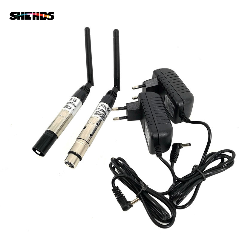Wireless DMX Transmitter + Receiver Controller