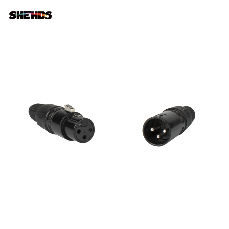DMX Iron Plug-Black/Blue/Violet/Corners