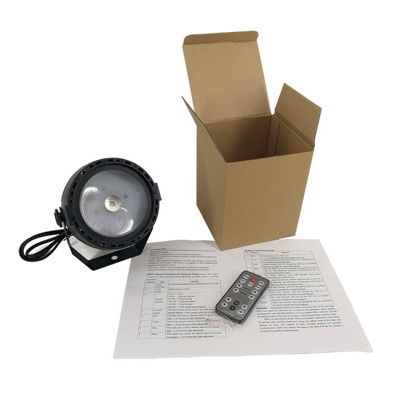 LED Par COB 30W Violet Lighting Wireless Remote Control/Standard