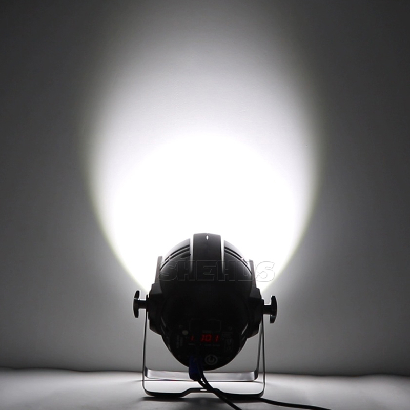 LED Par COB 200W Cool White + Warm White Theater Audience Lights Gorgeous Effect Aluminum Alloy with/without Barn Doors Lighting Free shiping