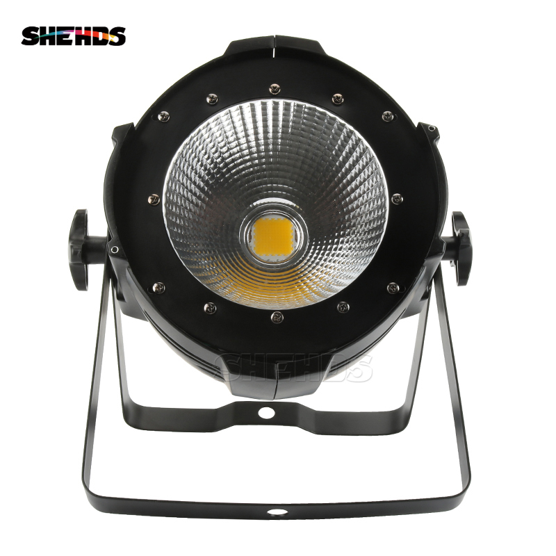 LED Par COB 200W Cool White + Warm White Theater Audience Lights Gorgeous Effect Aluminum Alloy with/without Barn Doors Lighting Free shiping