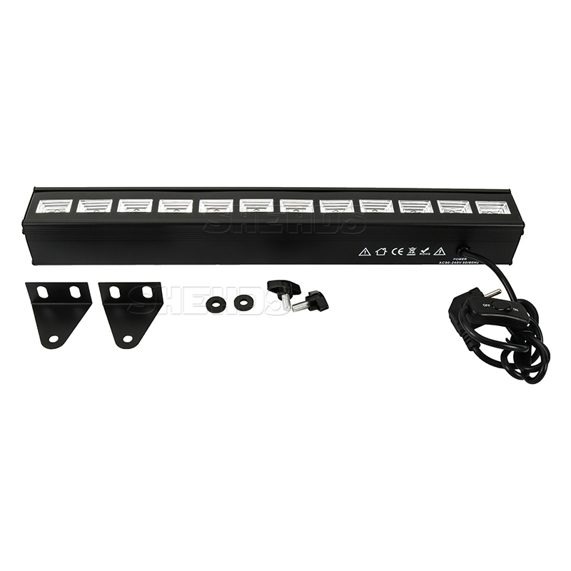 Wireless Remote Control LED Wall Wash 12x3W Ultraviolet Lighting Stage Lighting Effect For Mobile Entertainers Small Club