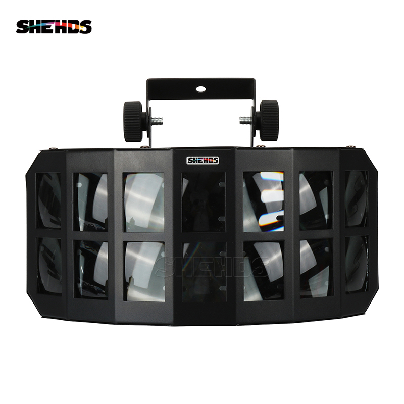 Fury LED Stage Effect Beam Lights Aluminum Alloy Double Butterfly Effect Linear Lighting Disco Clubs Professional Stage & Dj