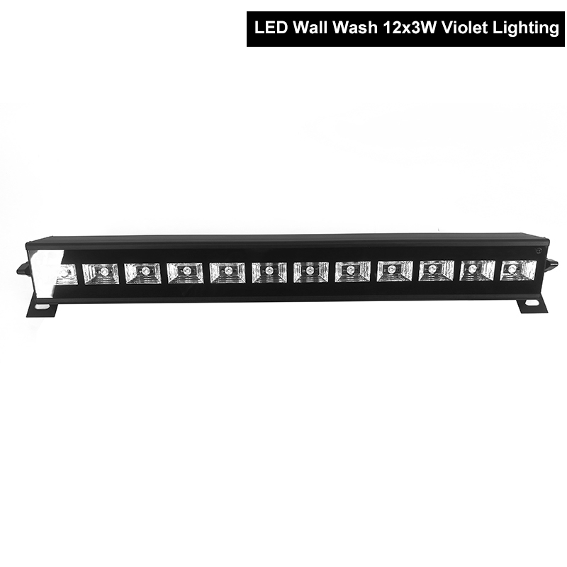 Wireless Remote Control LED Wall Wash 12x3W Ultraviolet Lighting Stage Lighting Effect For Mobile Entertainers Small Club