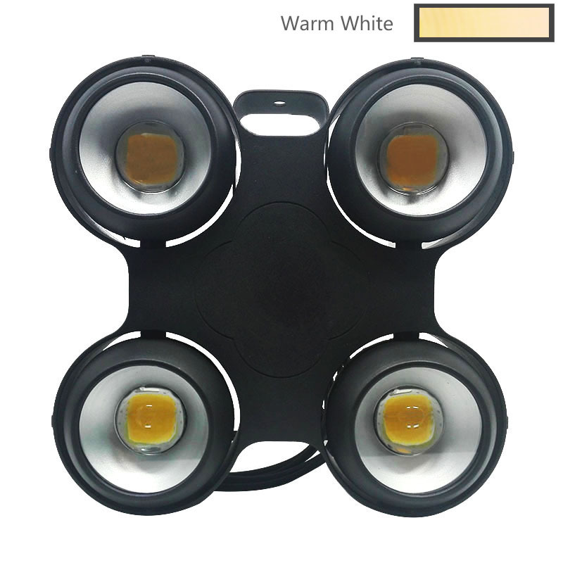 Novelties Waterproof 4eyes 400W LED Audience Light Warm /Cold White Waterproof IP65 Using DMX/Sound/Auto Control Outdoor Lights
