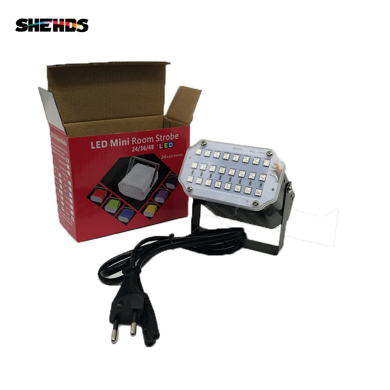 LED 24x1W RGB Strobe Flash Light