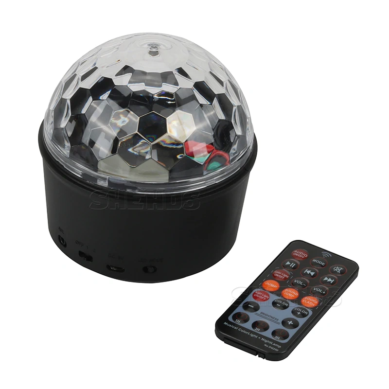 Wireless Remote Control Musical ColorLight+NightLamp