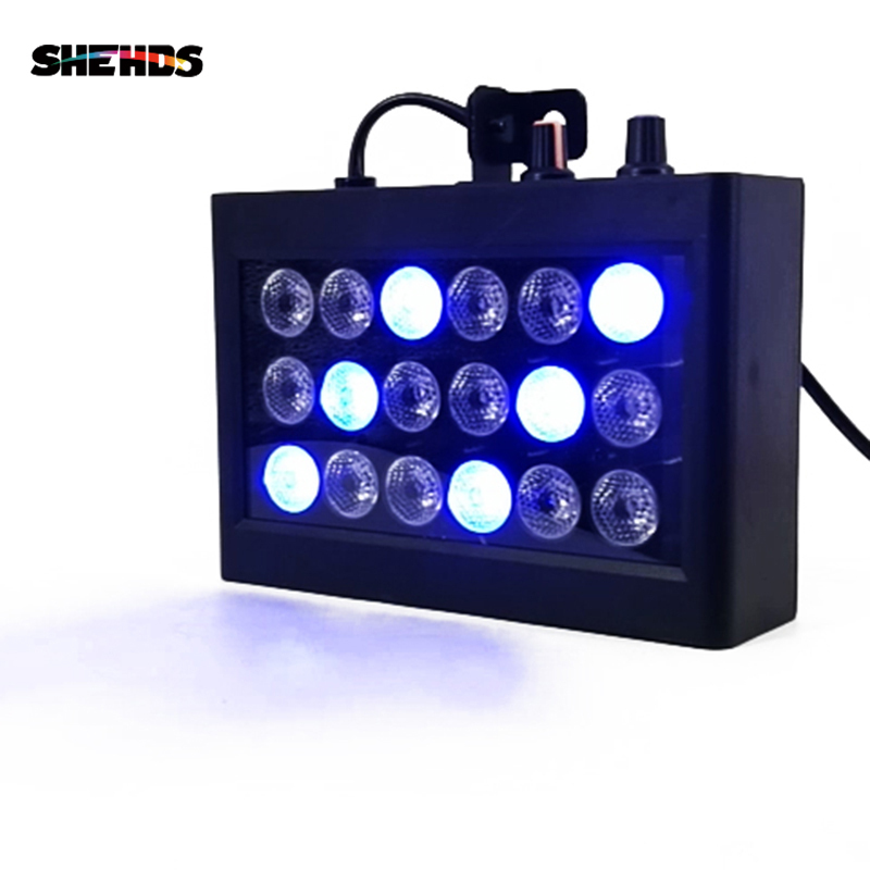 LED Par 18 Strobe Light Led Strobe Light For Nightclub Atmosphere Of DJ Disco Dancing Floor Flash Light Black Color Shell