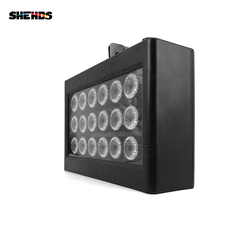 LED Par 18 Strobe Light Led Strobe Light For Nightclub Atmosphere Of DJ Disco Dancing Floor Flash Light Black Color Shell