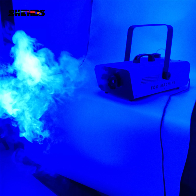Wireless Remote And Wire Control 1500W Hood Stage Fog Machine