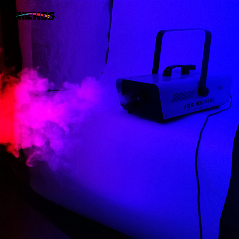 Wireless Remote And Wire Control 1500W Hood Stage Fog Machine