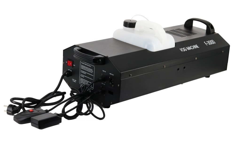 Wireless Remote Control 3000W Smoke Machine DJ Professional Stage Effect LED Fog Equipment