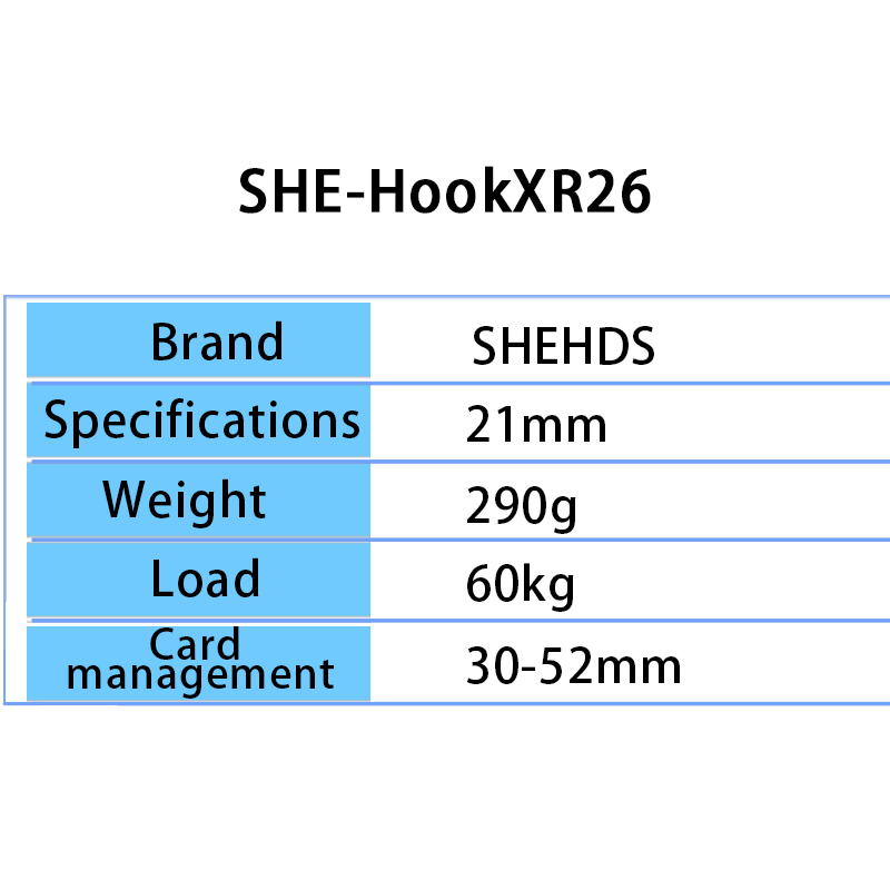 High quality Aluminium XR10/ XR15 hard material Light hook Light clamp Load bearing 200kg