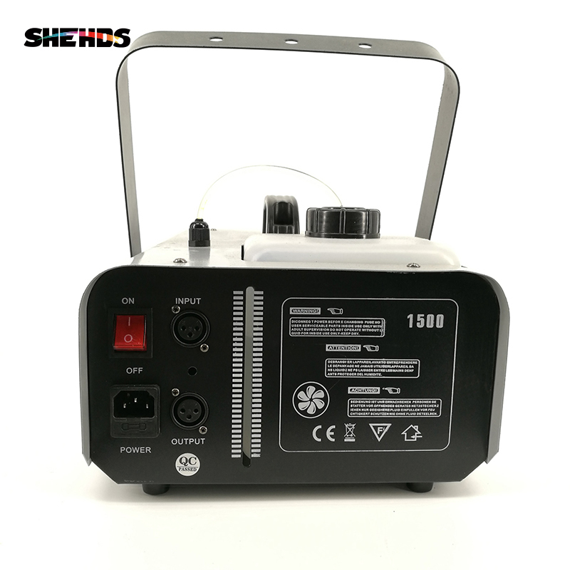 Wireless Remote And Wire Control 1500W Hood Stage Fog Machine