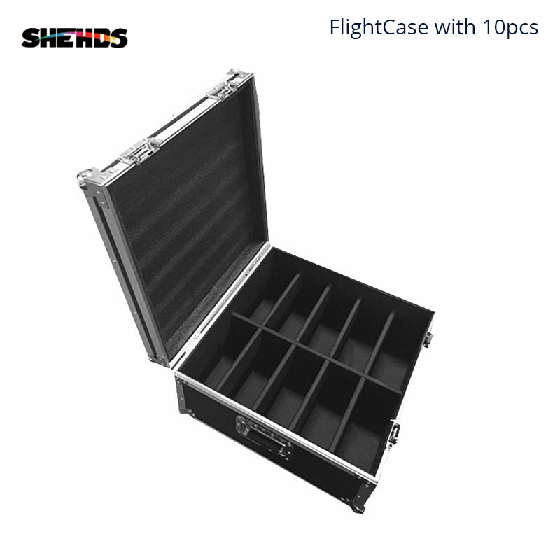 FlightCase With 6/8/10/12/16pcs LED 54x3W RGBW LED Flat Par RGBW Color Mixing DJ Wash Light Stage Uplighting KTV Disco DJ DMX512
