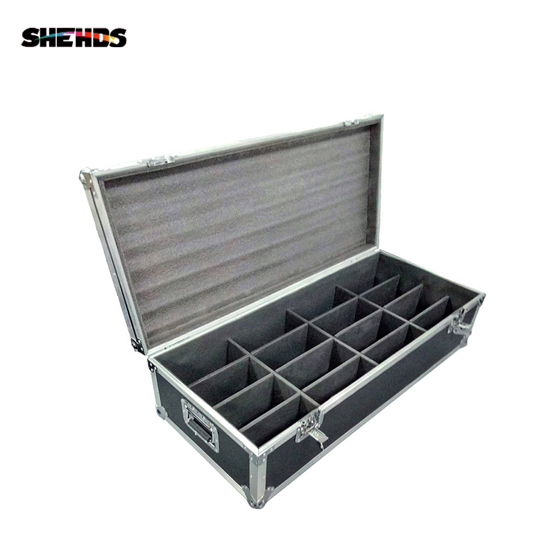 FlightCase With 6/8/10/12/16pcs LED 54x3W RGBW LED Flat Par RGBW Color Mixing DJ Wash Light Stage Uplighting KTV Disco DJ DMX512