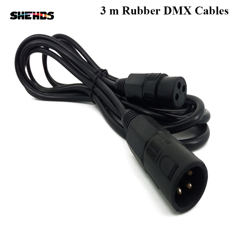1/2/3/5 / 10m DMX Cable DMX Signal Line 3-Core Cable
